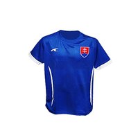 Detský futbalový dres SK s krížom modrý